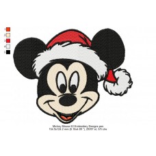 Mickey Mouse 63 Embroidery Designs